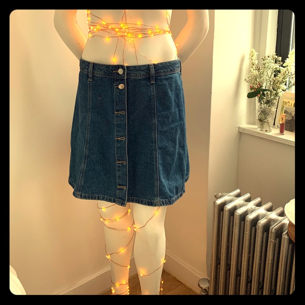 Denim mini